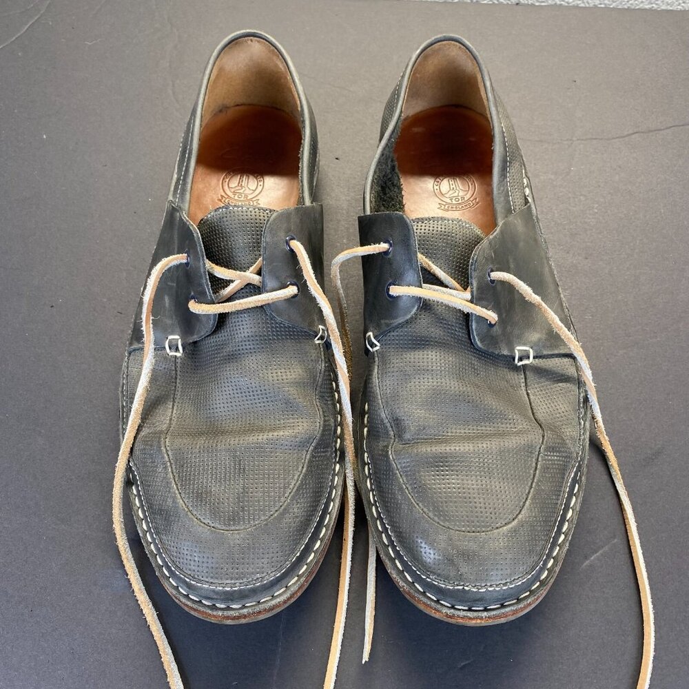 Clark’s Tor England Oxford mens Shoes Size 12M,Dress Shoes,Comfort,Gray,Casual